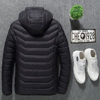Heated jacket back view