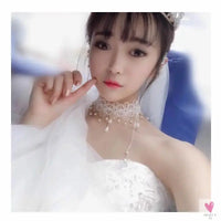 26 models Lace choker necklaces Gland De Tatouage Choker Collier Noir Dentelle Choker Collier Vintage Femmes Bijoux De Mariage Sweet T 52