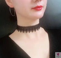 26 models Lace choker necklaces Gland De Tatouage Choker Collier Noir Dentelle Choker Collier Vintage Femmes Bijoux De Mariage Sweet T 52
