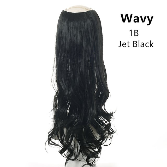 Wavy U Part Clip-In Hair Extensions for Women