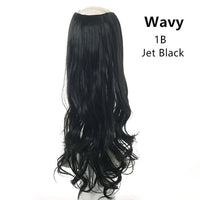 Wavy U Part Clip-In Hair Extensions for Women
