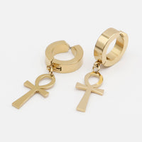 Cross Earrings and Ear Clips