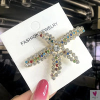 3/4pcs Set Pearl Hair Clips For Women & Girls - Geometric Crystal Hair Barrettes/Clips-hair accessories-SWEET T 52