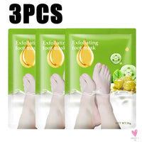3/6 Pair Exfoliating Feet Mask Exfoliating Foot Peel Mask Socks - Pedicure Peeling Dead Skin Remover, Moisturizing Sweet T 52