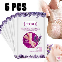 3/6 Pair Exfoliating Feet Mask Exfoliating Foot Peel Mask Socks - Pedicure Peeling Dead Skin Remover, Moisturizing Sweet T 52