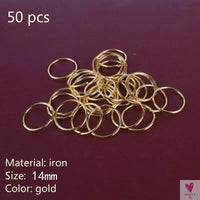 30 Pcs Hair Clips/Rings, Mixed Styles, for Hair Braids, Dreadlocks and Twists. Unisex-hair accessories-SWEET T 52