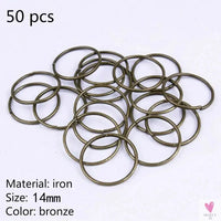 30 Pcs Hair Clips/Rings, Mixed Styles, for Hair Braids, Dreadlocks and Twists. Unisex-hair accessories-SWEET T 52