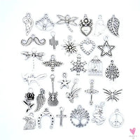 30 Pcs Hair Clips/Rings, Mixed Styles, for Hair Braids, Dreadlocks and Twists. Unisex-hair accessories-SWEET T 52