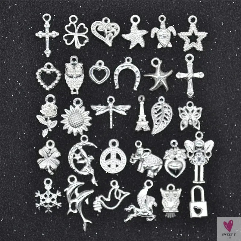 30 Pcs Hair Clips/Rings, Mixed Styles, for Hair Braids, Dreadlocks and Twists. Unisex-hair accessories-SWEET T 52