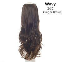 Wavy U Part Clip-In Hair Extensions for Women
