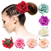 Rose Hair Pins for Women - Party, Prom, Weddings, Festivals - Cloth Artistic Headdress