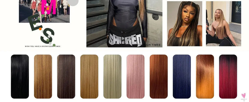 360 Highlight Ombre Straight Lace Front Wigs - Human Hair HD Full Lace Frontal Wig for Women, 180% Density Sweet T 52