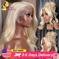 360 Lace Frontal Wigs - 613 Blonde 13x4/13x6 Body Wave Lace Front Wig.  Pre-plucked Brazilian Lace Front Human Hair Wigs. Sweet T 52