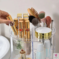 360 Rotating Makeup Organizer - Multi-Function Detachable Dressing Table Makeup Storage Rack, Large Capacity SWEET T 52