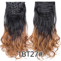 Leeons 22" Body Wave Clip-In Synthetic Hair Extensions
