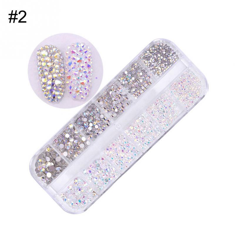 Nail Art Symphony - AB Rhinestone Decorations