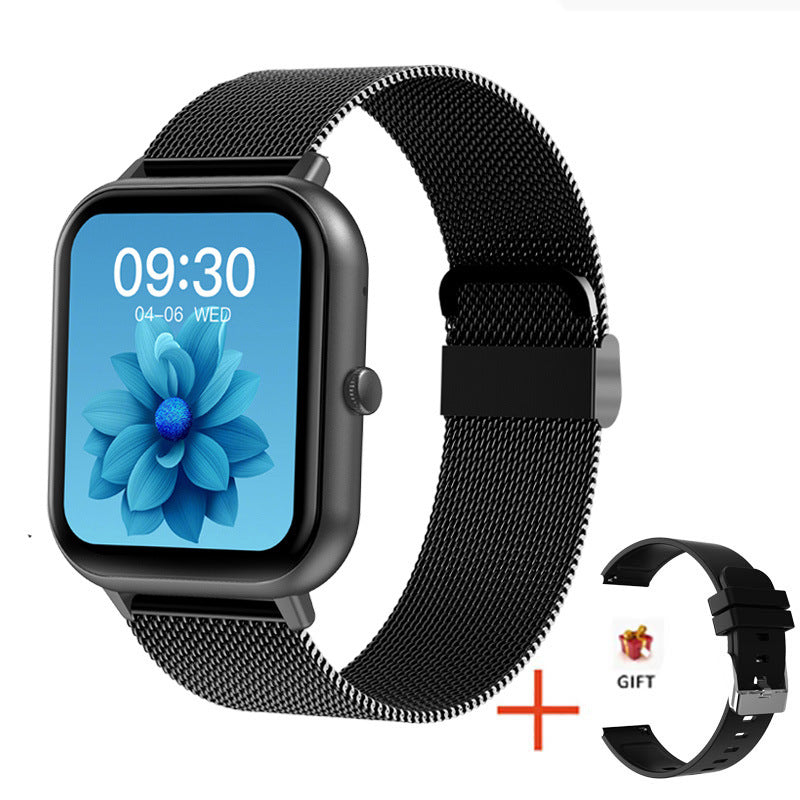 Smart Watch - AI Voice Assistant, Heart Rate, Blood Pressure, Oxygen, Sleep Monitor for Men/Women