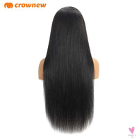 4C kinky Edges Wig Natural Hairline Bleached Knots Straight Human Hair Wigs 13x4 HD Lace Frontal Wig Glueless Wigs Human Hair Sweet T 52