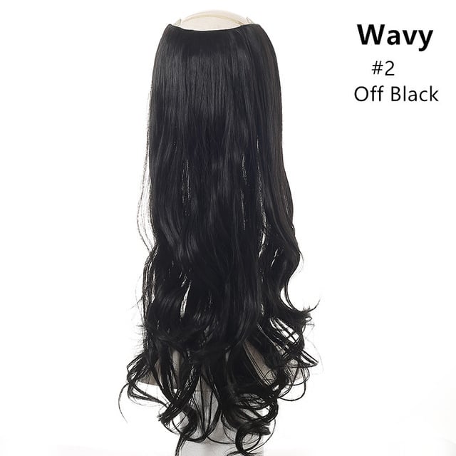 Wavy U Part Clip-In Hair Extensions for Women