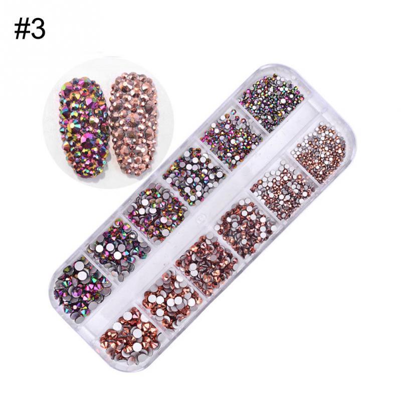 Nail Art Symphony - AB Rhinestone Decorations