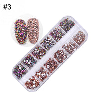 Nail Art Symphony - AB Rhinestone Decorations