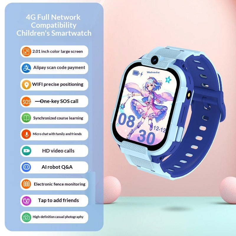 All-network 4G Smart Android Downloadable Kids Smart Watch/Phone
