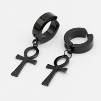 Cross Earrings and Ear Clips
