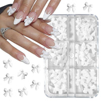 Nail Ornaments - Bow/Pearl Accessories Suite