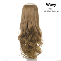 Wavy U Part Clip-In Hair Extensions for Women