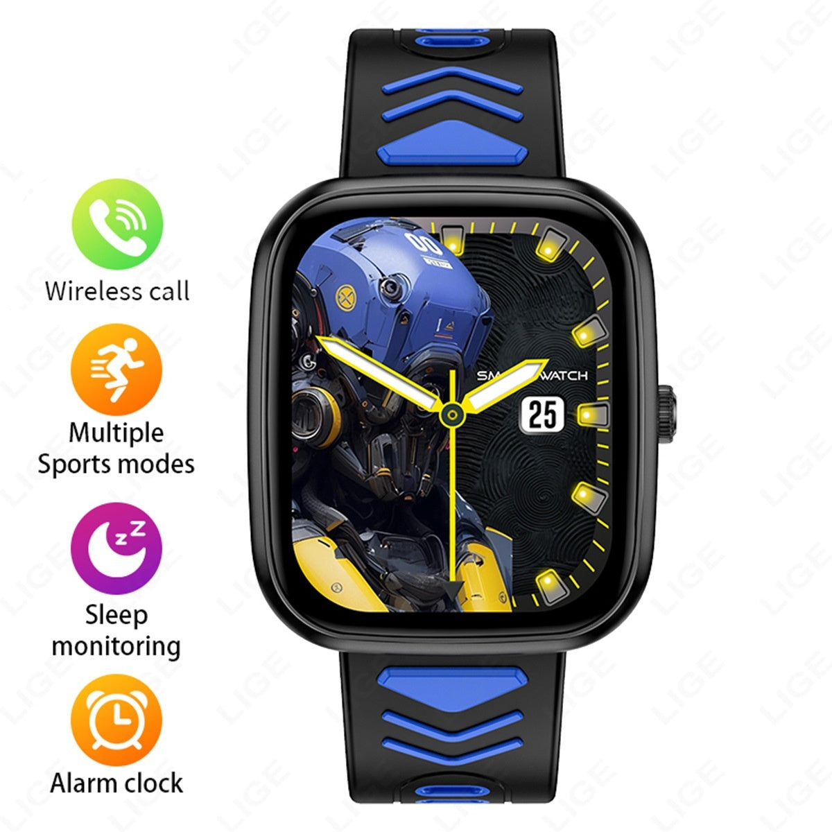 Bluetooth Calling/Sleep Detection/Multi-functional Smart Children's Watch for Students & Teenagers