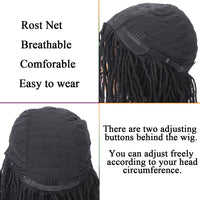 Thin Spring Braid Crochet Wig with Curly Texture