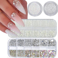 Nail Ornaments - Bow/Pearl Accessories Suite