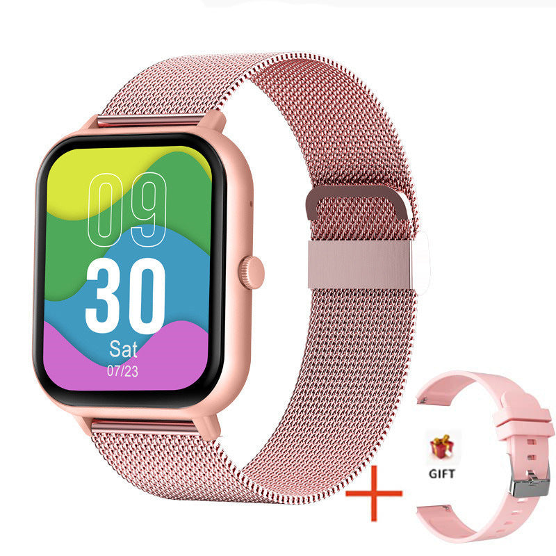 Smart Watch - AI Voice Assistant, Heart Rate, Blood Pressure, Oxygen, Sleep Monitor for Men/Women