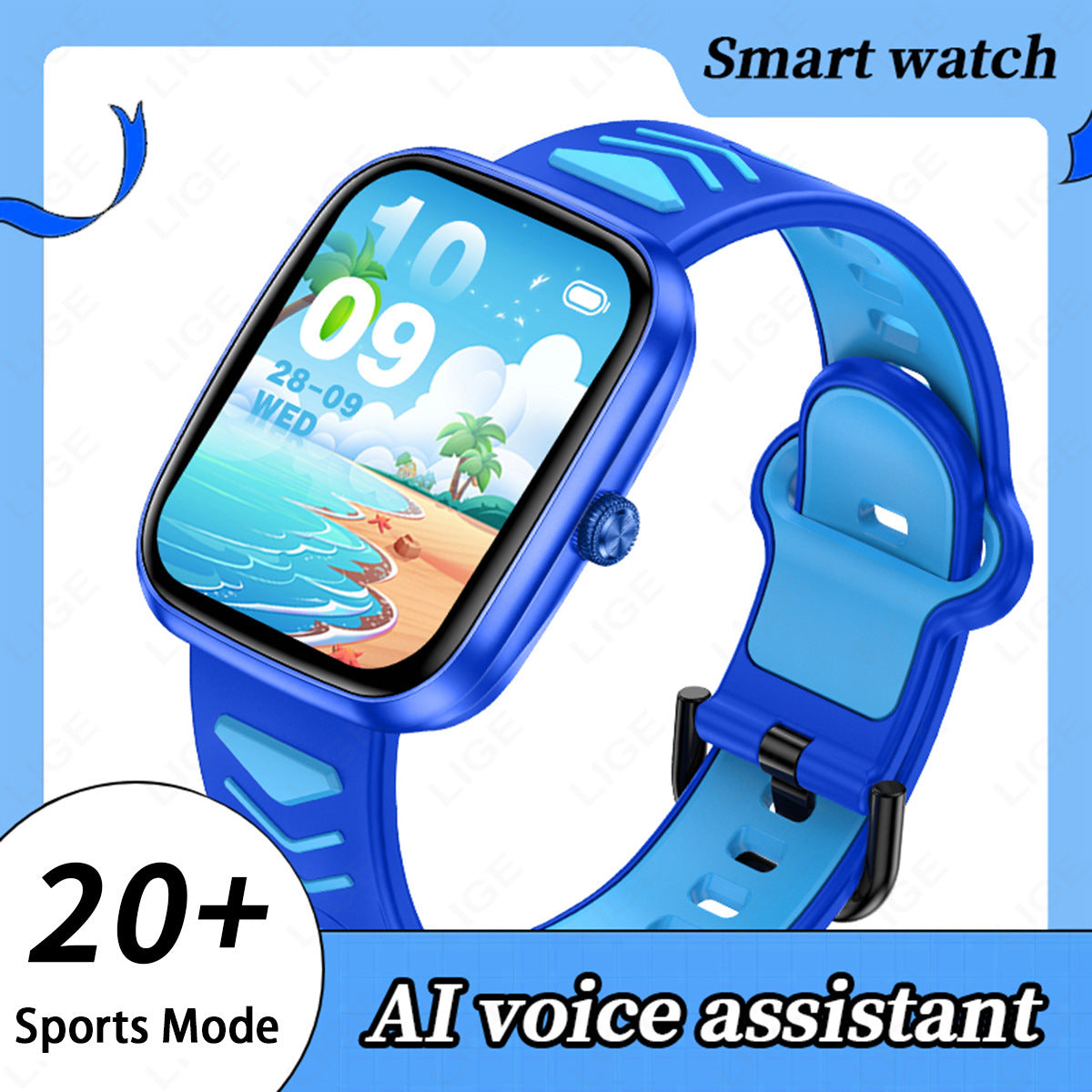 Bluetooth Calling/Sleep Detection/Multi-functional Smart Children's Watch for Students & Teenagers