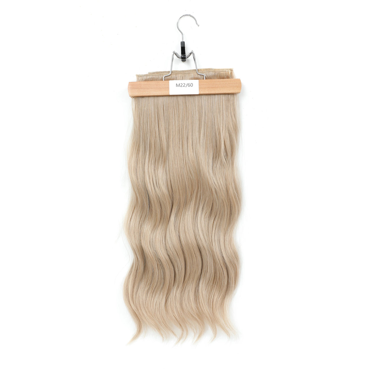24 Inches 4Pcs/lot 220Grams Bio Synthetic Body Wavy Piano Blond 27/613 Clips In Hair Extensions Natural Heat Resistant Fiber