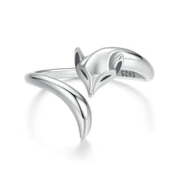 Adjustable Rings - Real 925 Sterling Silver, Stackable, Engagement Zircon Open Size Rings for Women