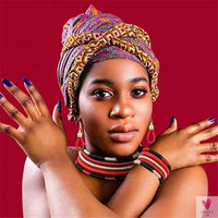 Africa Tribal Neck Jewelry Multilayer Colorful Rope Weave Chunky Bib Statement Necklace Earrings Set For Women Party Accessories Sweet T 52