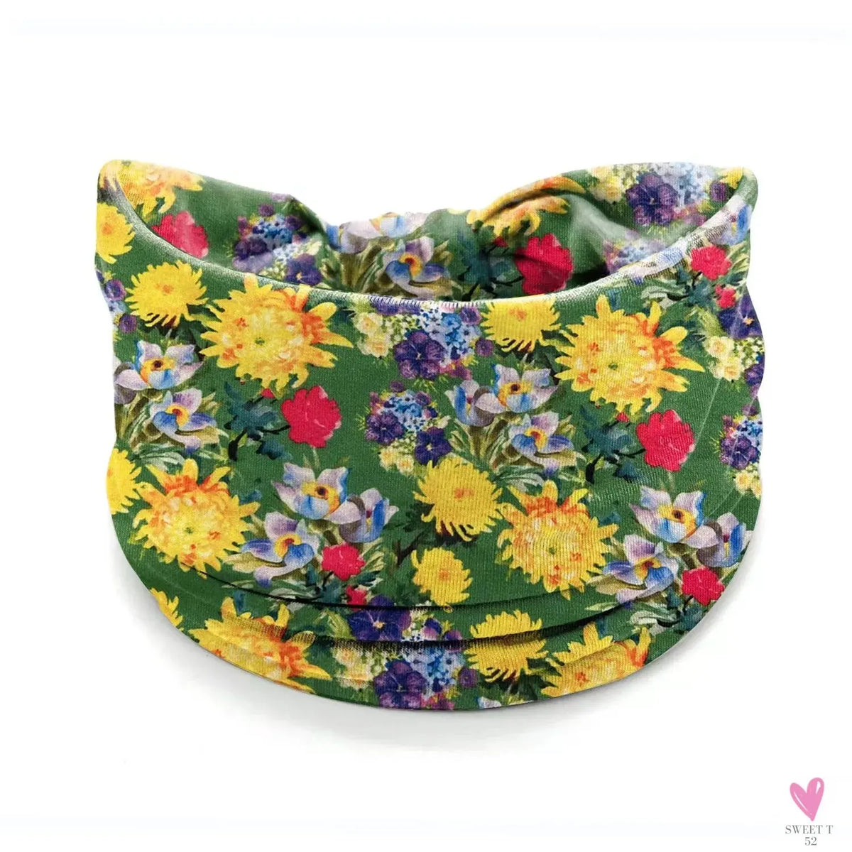 African and Bohemian Twisted Wide Cotton Stretch Headbands for Women & Girls - Headwrap/Turban Headwear, Bandana Headbands-Headbands-SWEET T 52