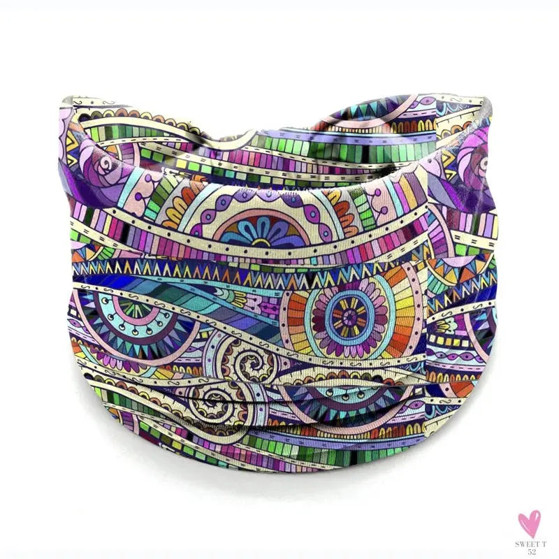 African and Bohemian Twisted Wide Cotton Stretch Headbands for Women & Girls - Headwrap/Turban Headwear, Bandana Headbands-Headbands-SWEET T 52