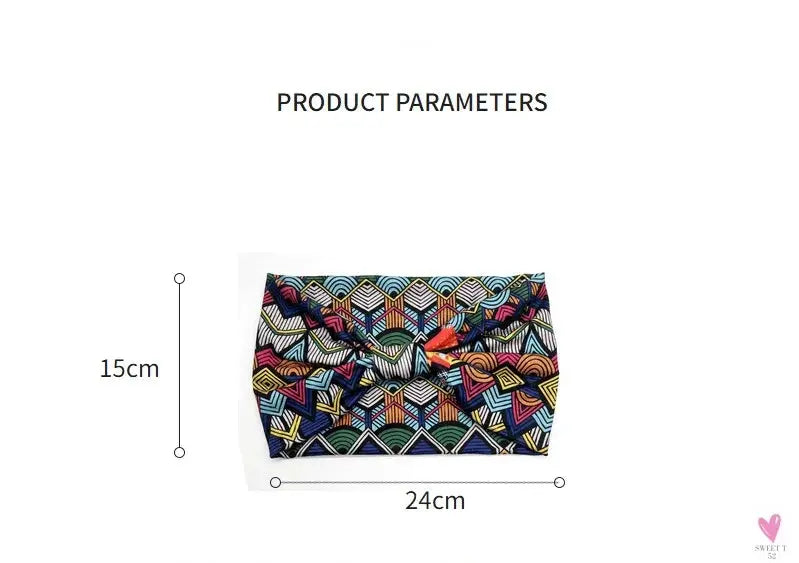 African and Bohemian Twisted Wide Cotton Stretch Headbands for Women & Girls - Headwrap/Turban Headwear, Bandana Headbands-Headbands-SWEET T 52