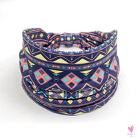African and Bohemian Twisted Wide Cotton Stretch Headbands for Women & Girls - Headwrap/Turban Headwear, Bandana Headbands-Headbands-SWEET T 52