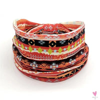 African and Bohemian Twisted Wide Cotton Stretch Headbands for Women & Girls - Headwrap/Turban Headwear, Bandana Headbands-Headbands-SWEET T 52