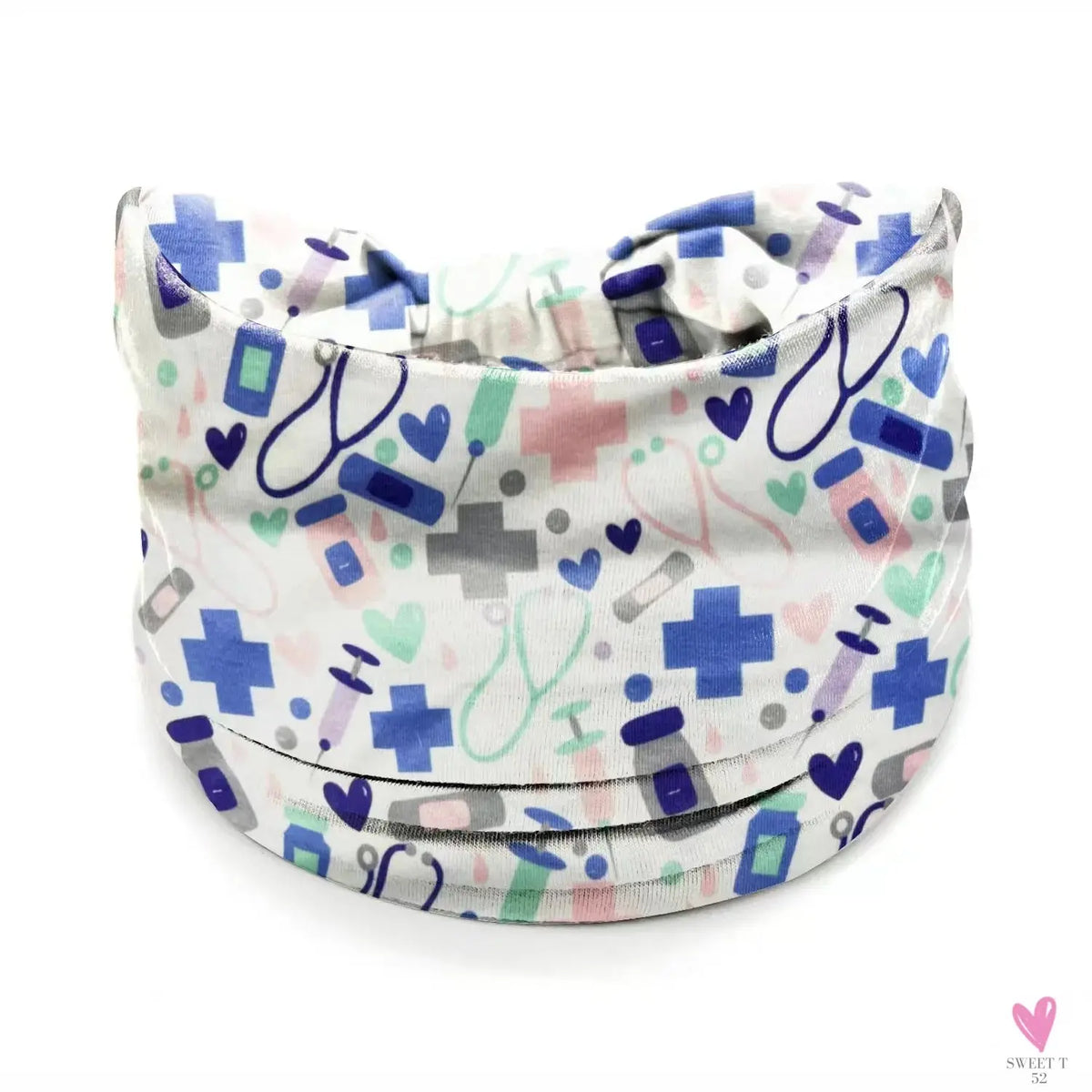 African and Bohemian Twisted Wide Cotton Stretch Headbands for Women & Girls - Headwrap/Turban Headwear, Bandana Headbands-Headbands-SWEET T 52