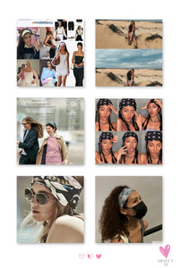 African and Bohemian Twisted Wide Cotton Stretch Headbands for Women & Girls - Headwrap/Turban Headwear, Bandana Headbands-Headbands-SWEET T 52