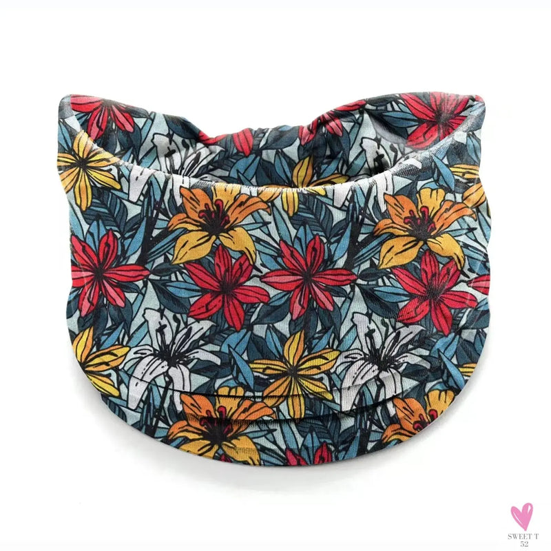 African and Bohemian Twisted Wide Cotton Stretch Headbands for Women & Girls - Headwrap/Turban Headwear, Bandana Headbands-Headbands-SWEET T 52