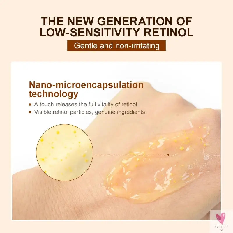 Anti-Aging Retinol Wrinkle Face Cream with Vitamin E and Hyaluronic Acid for Moisturizing & Lifting-beauty-SWEET T 52