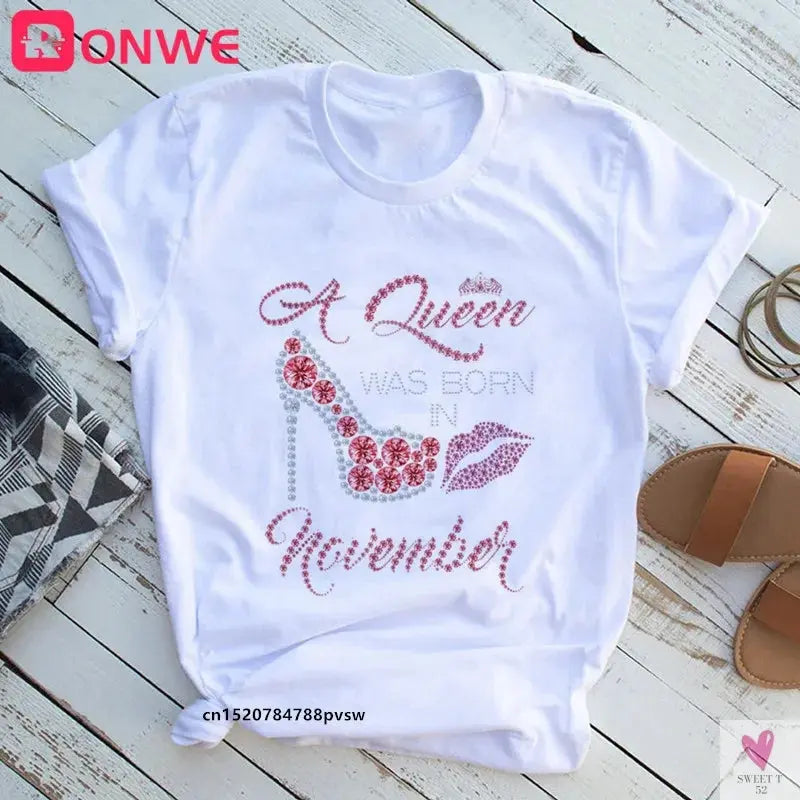 Beautiful African Lady Women T-shirt Girl Sisters Black Lives Matter Funny 90S Print Tops Tee,Drop Ship SWEET T 52