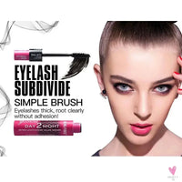 Black Curled Lashes Mascara - Lengthens Eyelashes, Extra Volume, Long Lasting Waterproof Natural, Quick Drying Female Makeup Sweet T 52