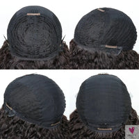 Blonde Ombre Human Hair Wig, 1b27#. Short Pixie Wigs, Human Hair. Short Pixie Cut Duby Wigs, Full Machine Wigs for Women Sweet T 52