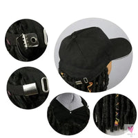 Braided Hip Hop Baseball Cap/Hair Wig with 14 Inch Braiding Hair for Women & Girls Sweet T 52